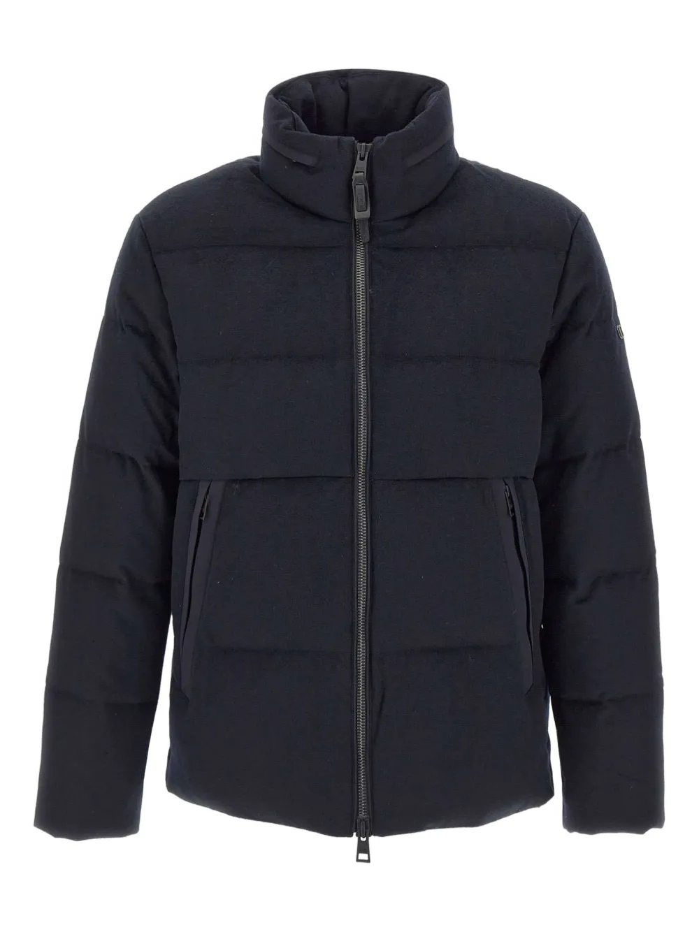 Duno Theus quilted zip-fastening jacket - ブルー Duno Theus quilted zip-fastening jacket - ブルー