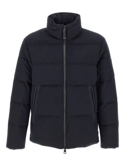 Duno Theus quilted zip-fastening jacket