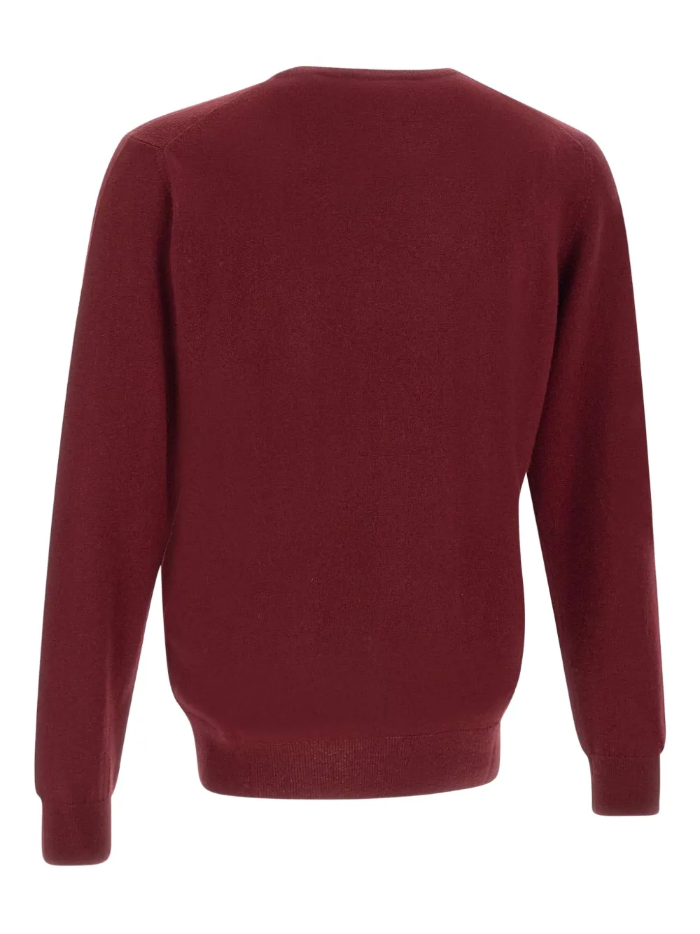 Della Ciana crew-neck ribbed sweater - Rood