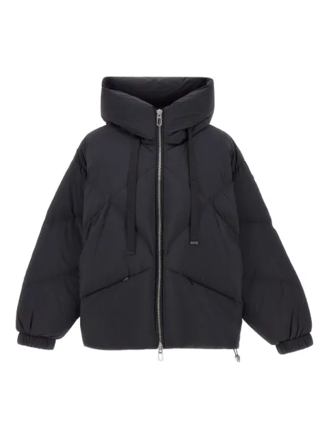 Duno diamond-quilted hooded jacket
