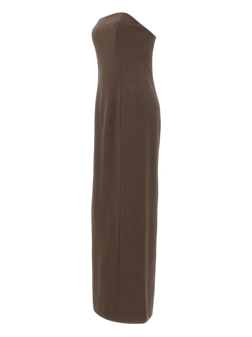 LouLou de Saison Shilo strapless maxi dress - Bruin