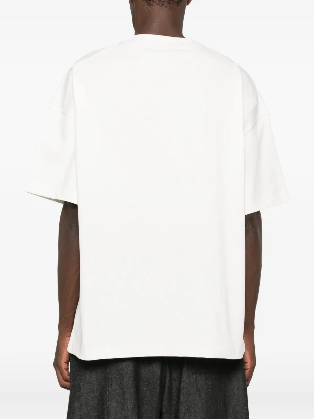 Wrstbhvr Logo-print T-shirt In Neutral