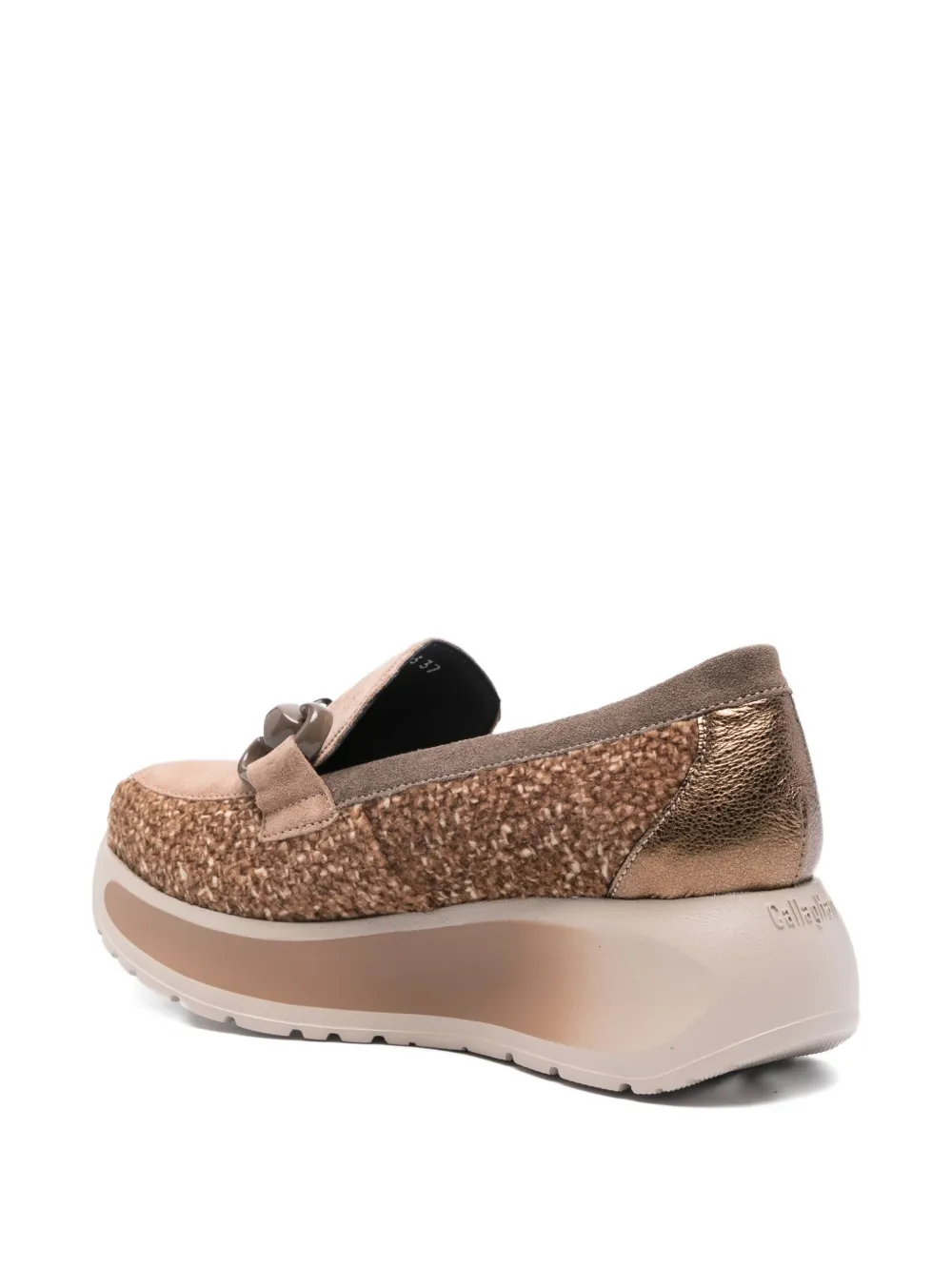 callaghan 50 mm Horsebit leren loafers Bruin