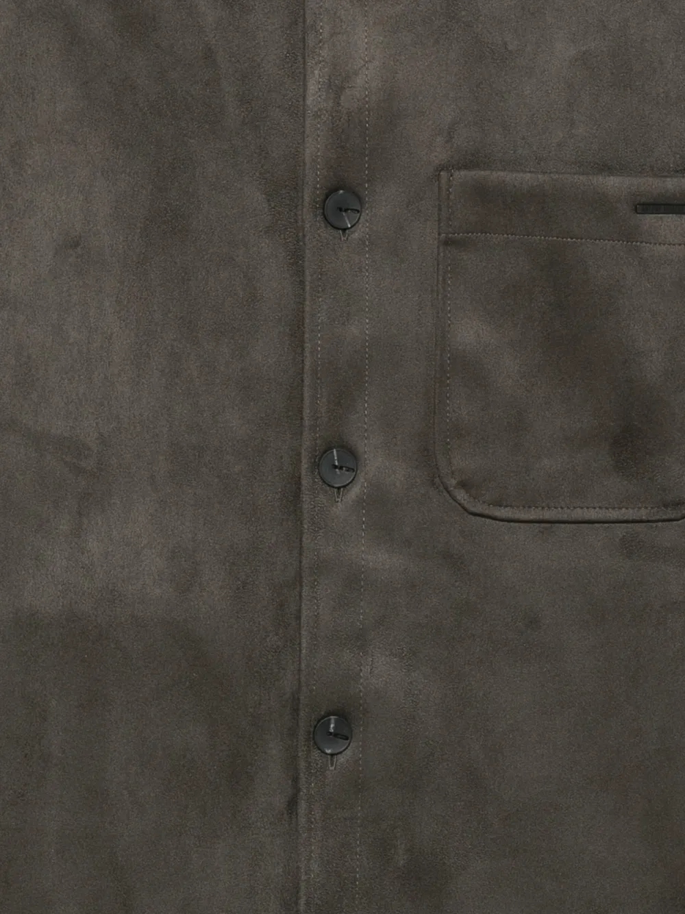 Antony Morato Shirtjack met opgestikte zak Groen