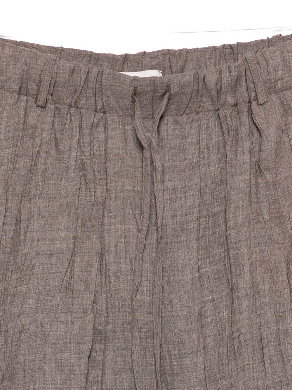 Alysi Drawstring-waist Trousers In Gray