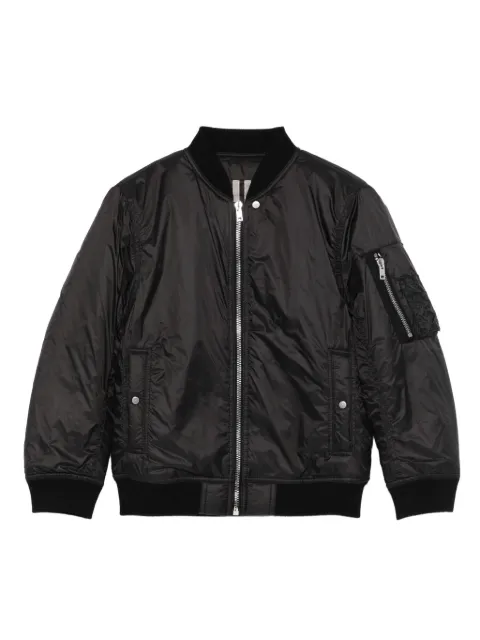 Rick Owens Kids chamarra bomber con cierre