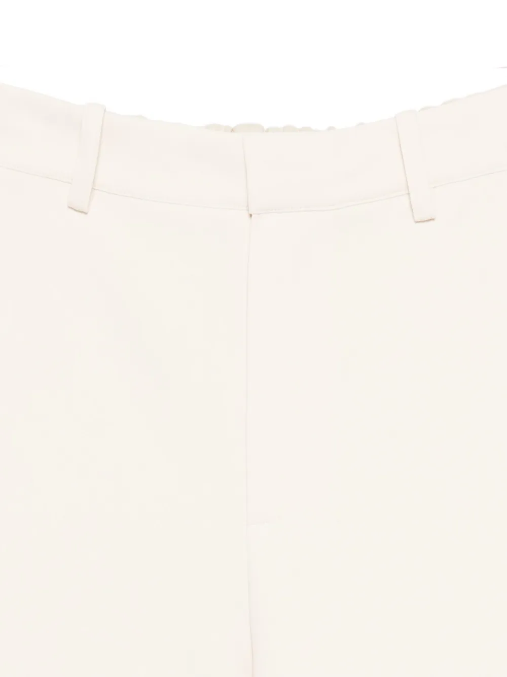 Alysi Elasticated-waist Trousers In White