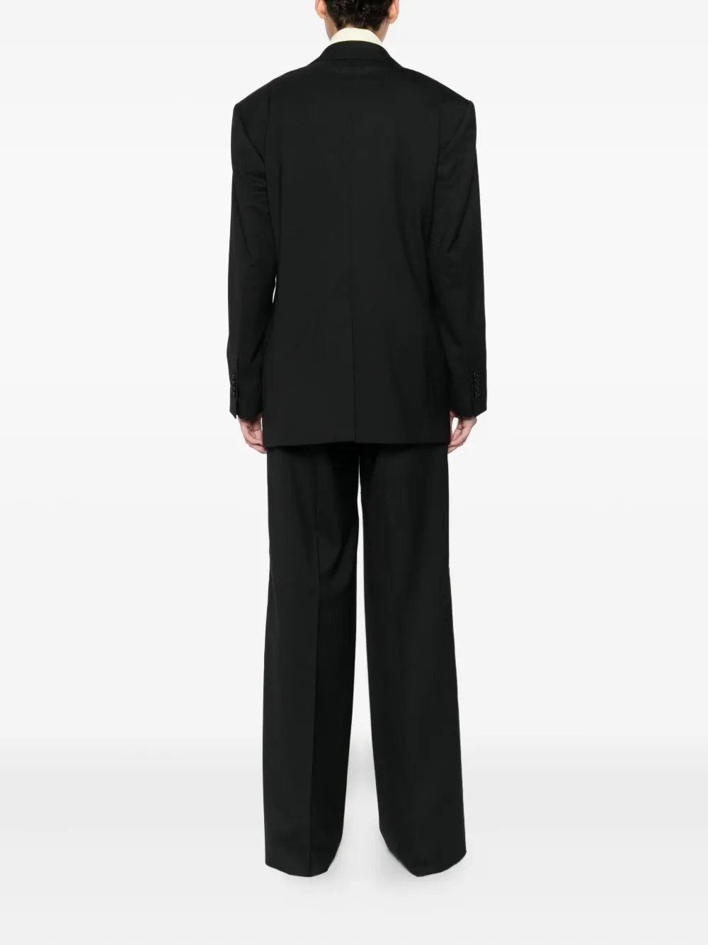 Tagliatore Double-breasted Tailored Blazer In Black