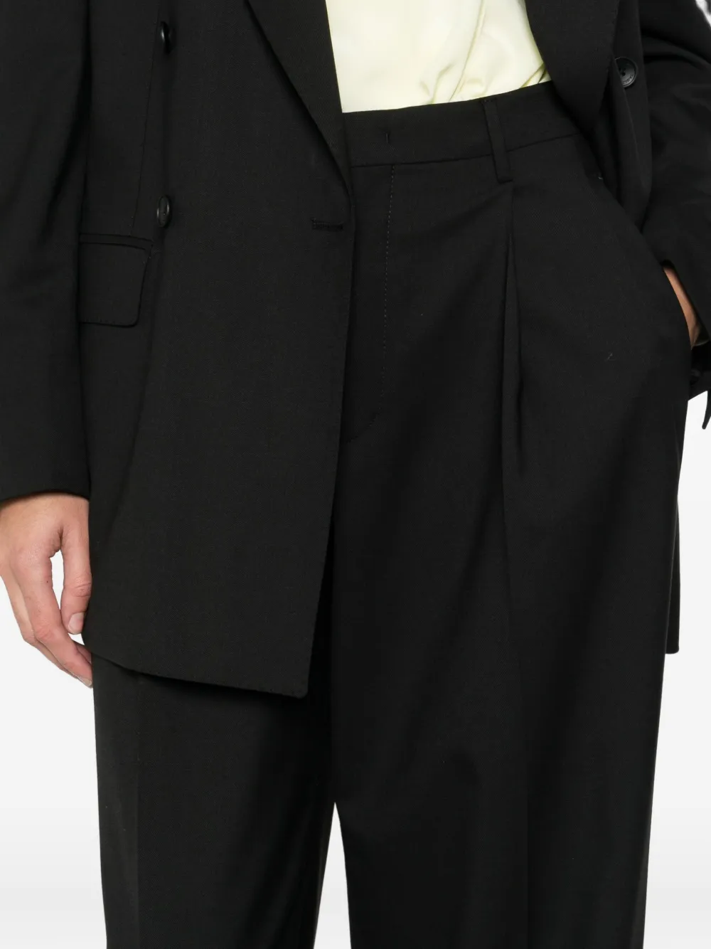 Tagliatore Double-breasted Tailored Blazer In Black