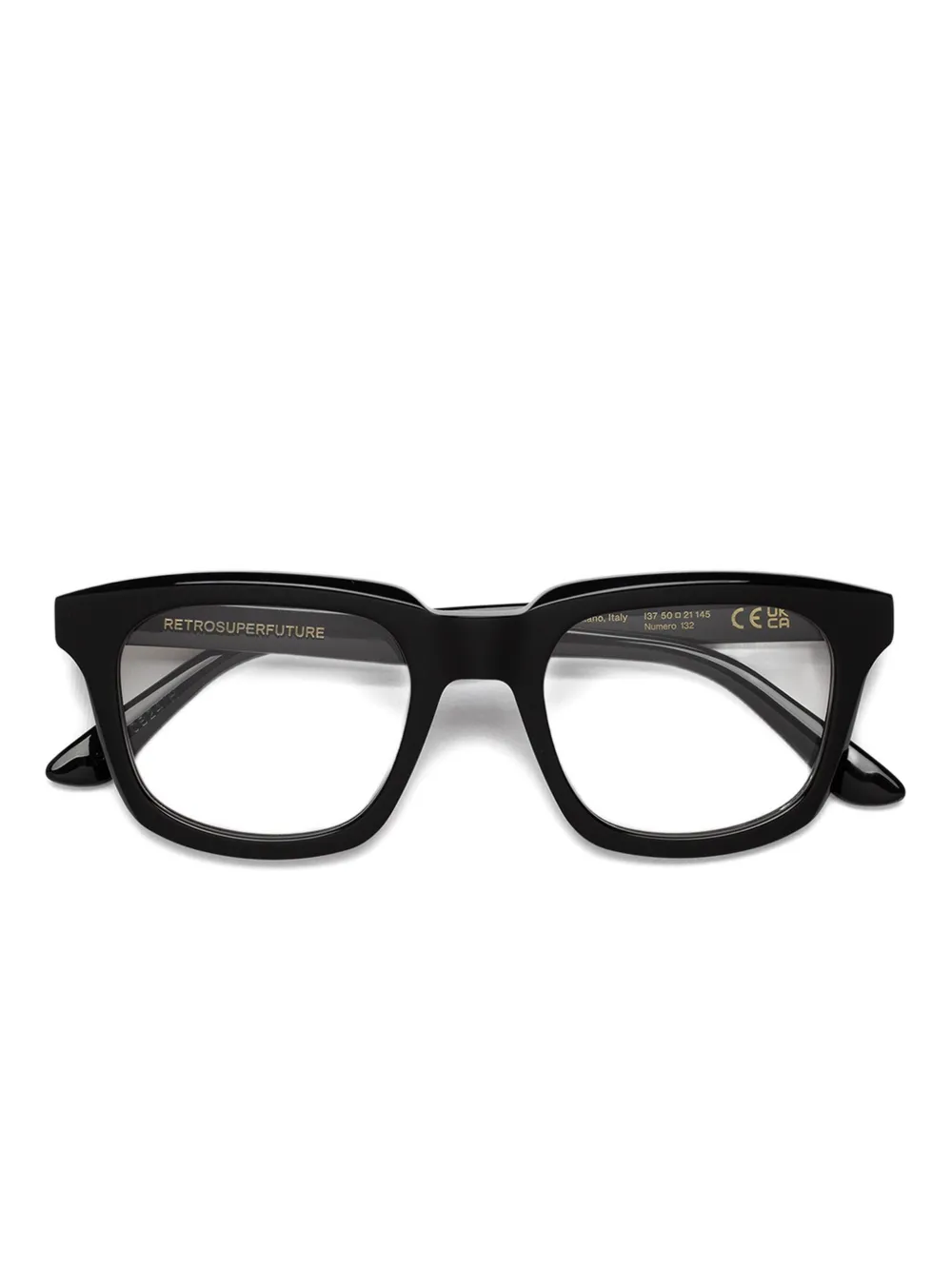Retrosuperfuture Numero 132 Square-frame Glasses In Black