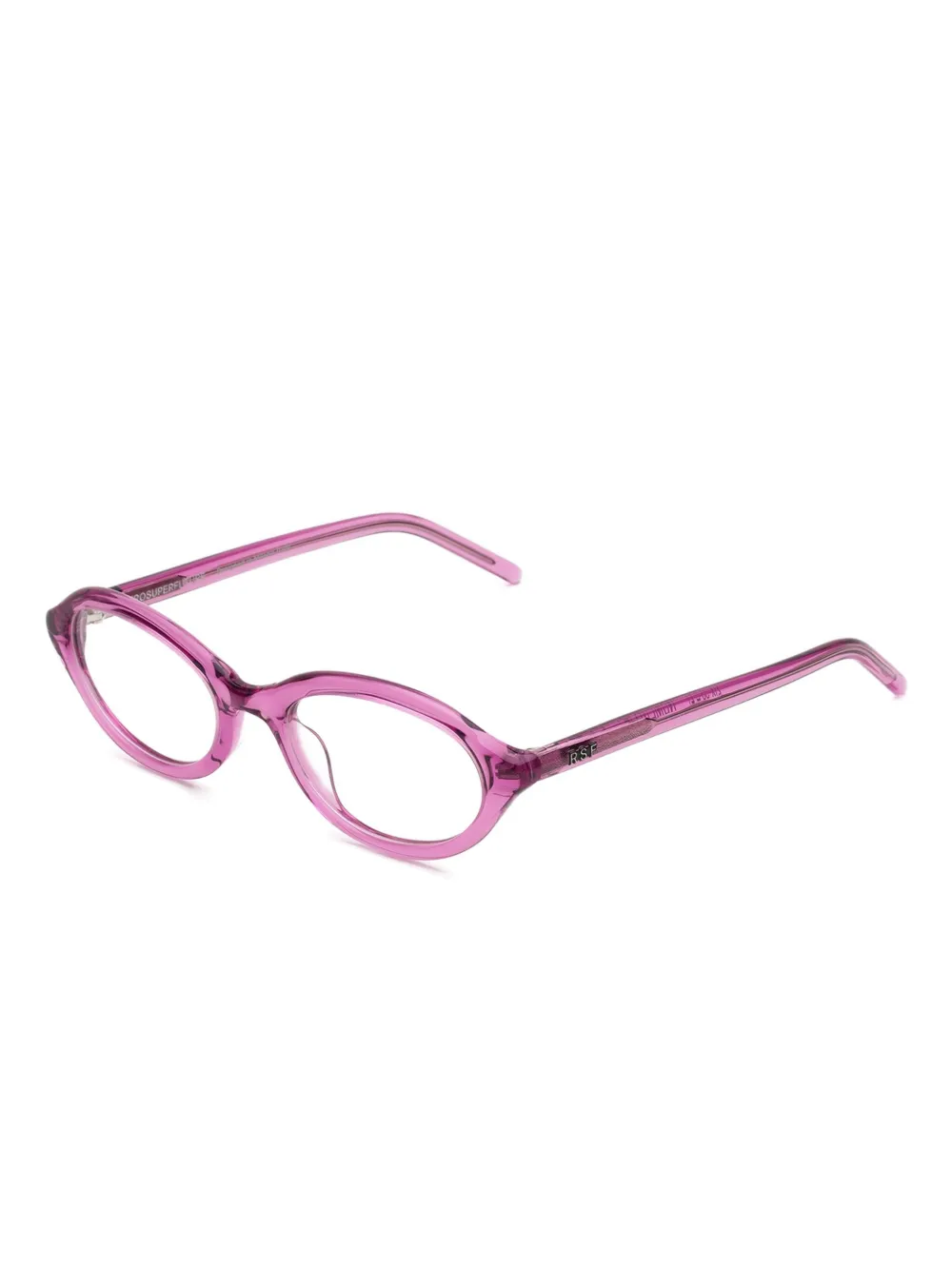 Retrosuperfuture Oval-frame Glasses In Pink