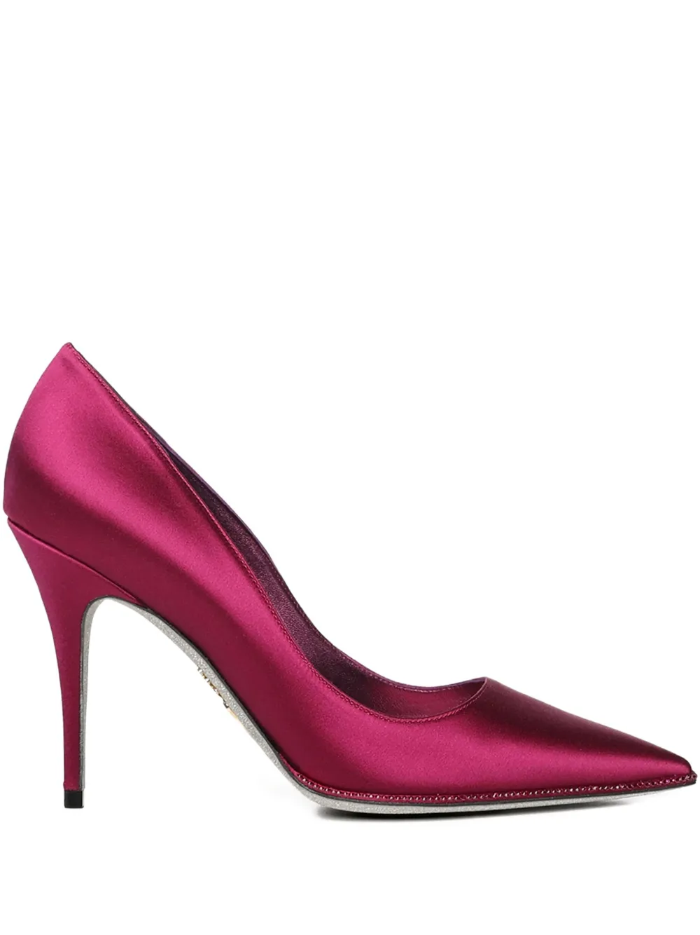 René Caovilla 100 mm Taylor pumps Paars