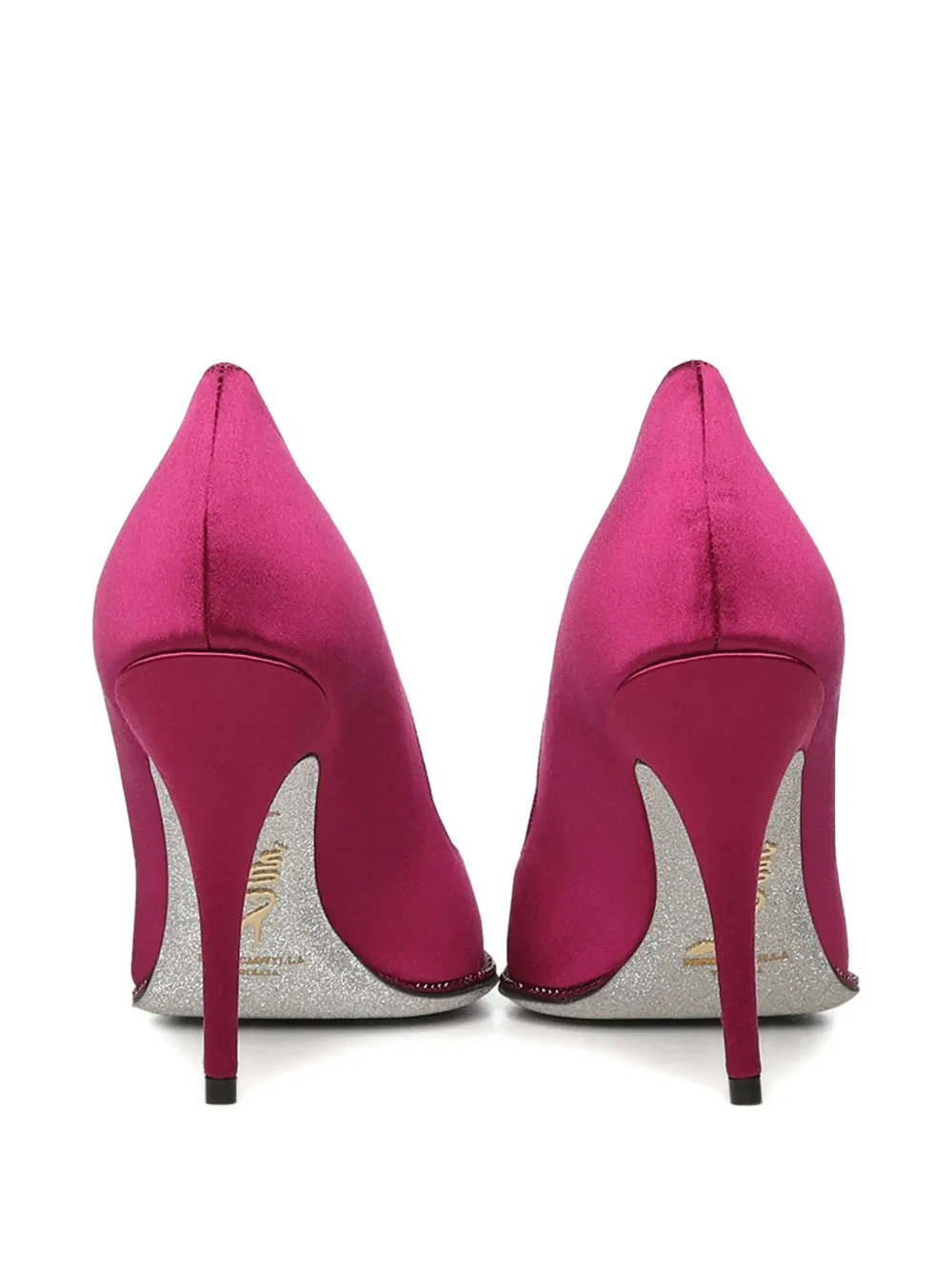 René Caovilla 100 mm Taylor pumps Paars
