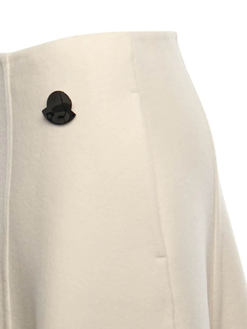 Moncler x Jil Sander rok met logopatch Beige