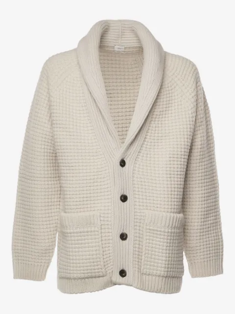 Eleventy buttoned wool-cashmere cardigan