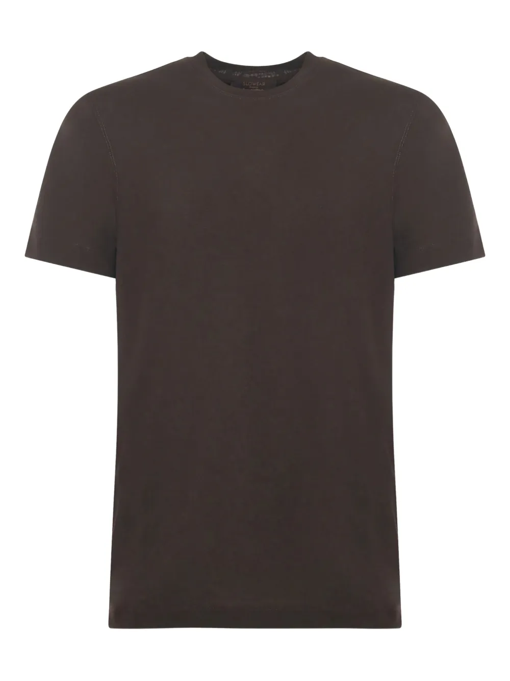 Zanone cotton T-shirt | Brown | Image 1