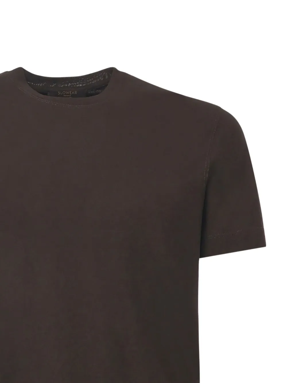 Zanone Katoenen T-shirt Bruin