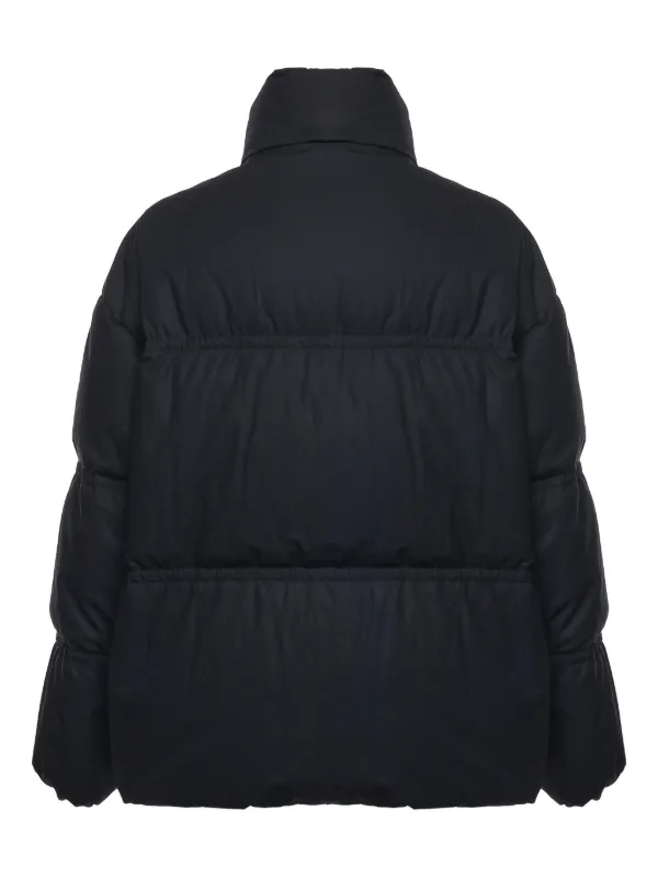 Moncler x Jil Sander キルティングジャケット | ブラック | FARFETCH JP
