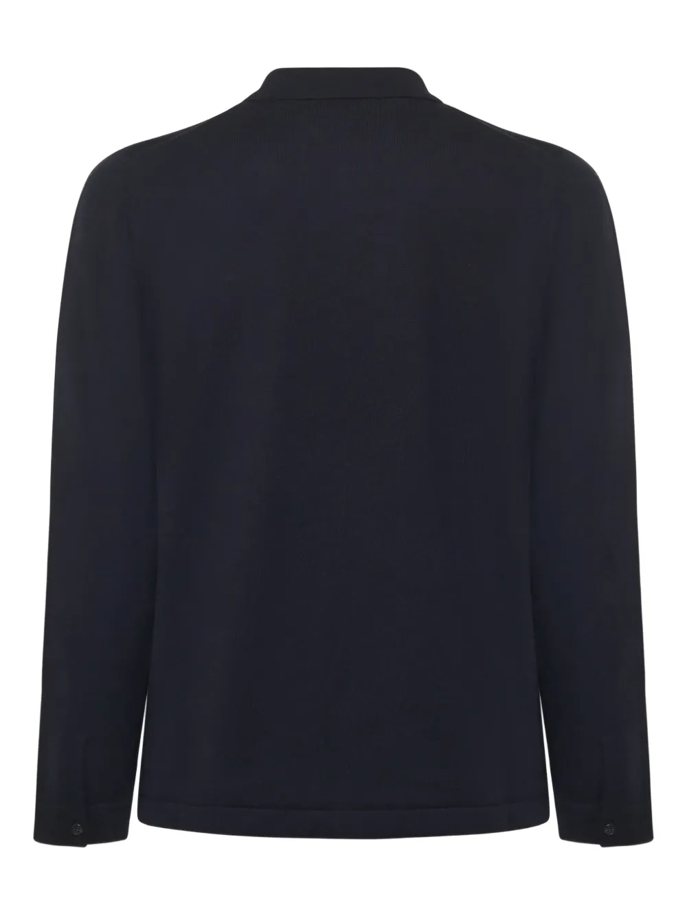 Zanone wool shirt - Blauw