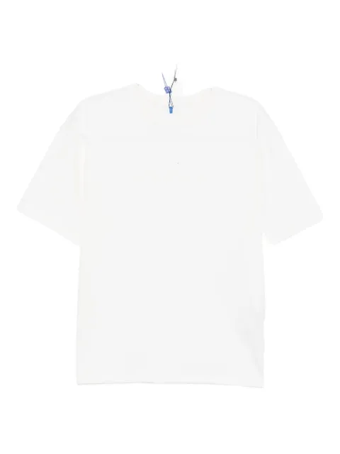 Ader Error slogan-embroidered T-shirt