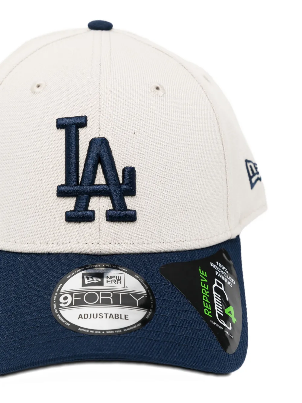 New Era La Dodgers Mlb Repreve® 9forty Cap In White