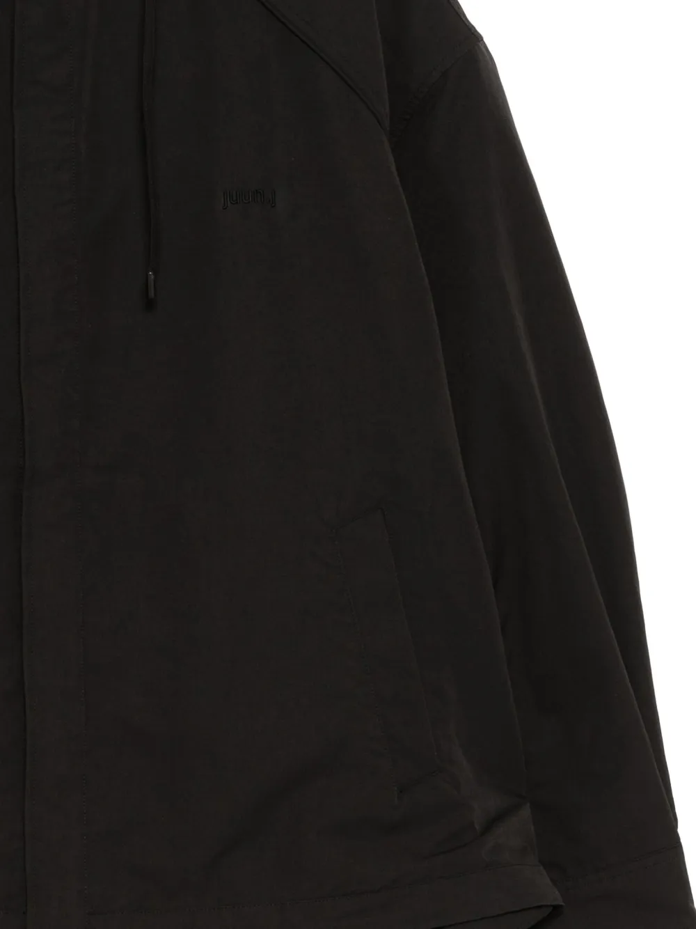 Juun.J Jack met geborduurd logo Zwart