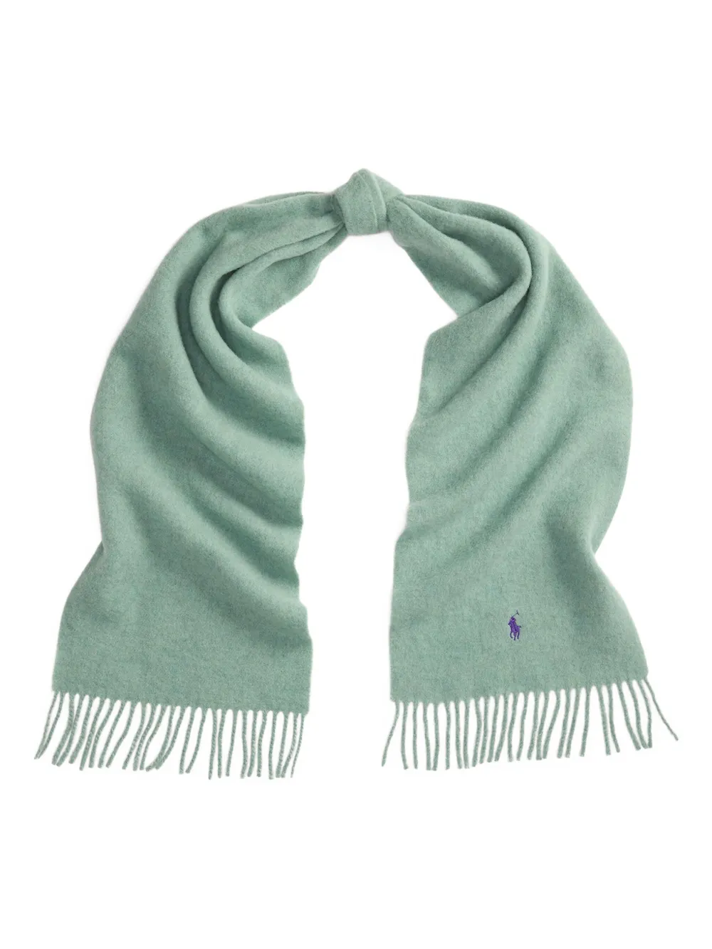 Polo Ralph Lauren Sjaal met franje Groen