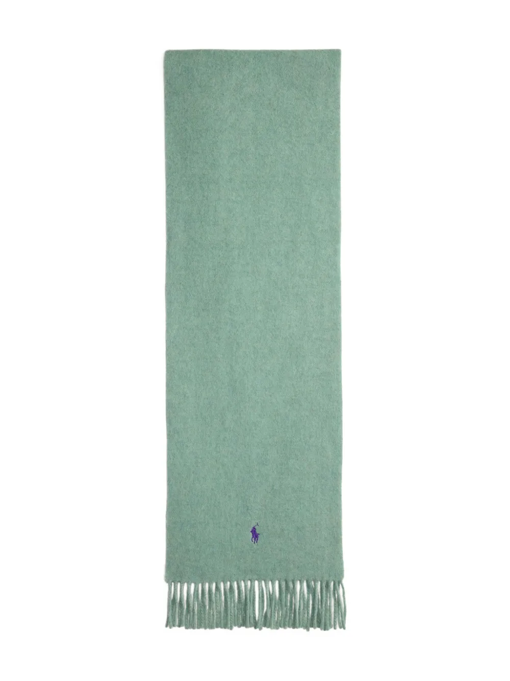 Polo Ralph Lauren fringed scarf | Green | Image 1