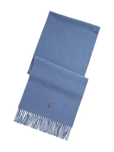 Polo Ralph Lauren fringed wool scarf