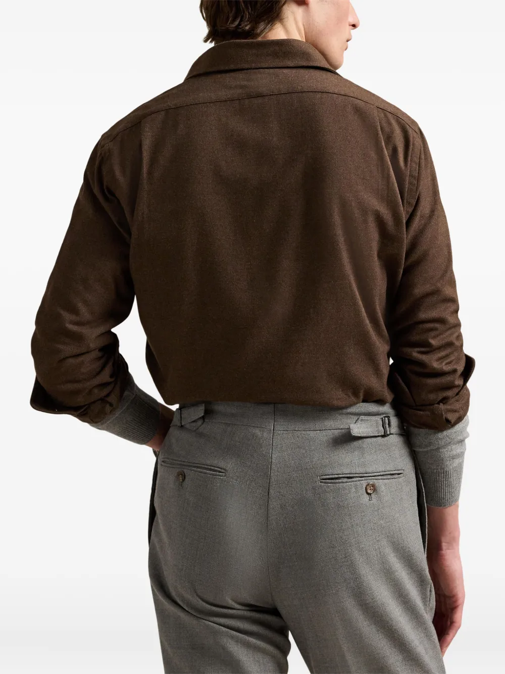 Polo Ralph Lauren Oxford overhemd Bruin