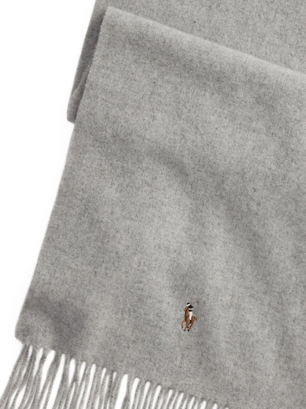 Polo Ralph Lauren Sjaal met franje Grijs