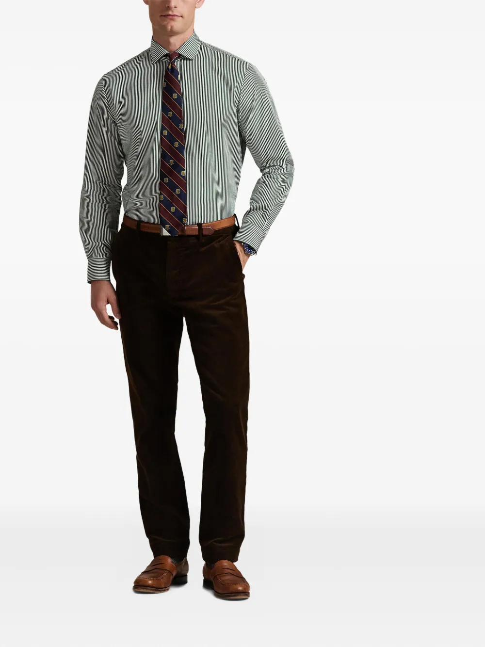 Polo Ralph Lauren Gestreept overhemd Groen