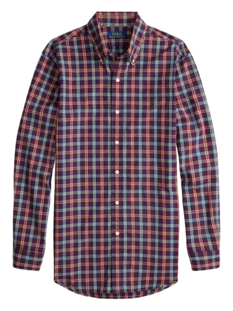 Polo Ralph Lauren long sleeve plaid shirt
