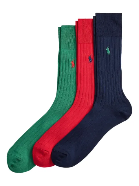 Polo Ralph Lauren calcetines con logo bordado