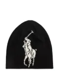 Polo Ralph Lauren wool beanie hat - Black