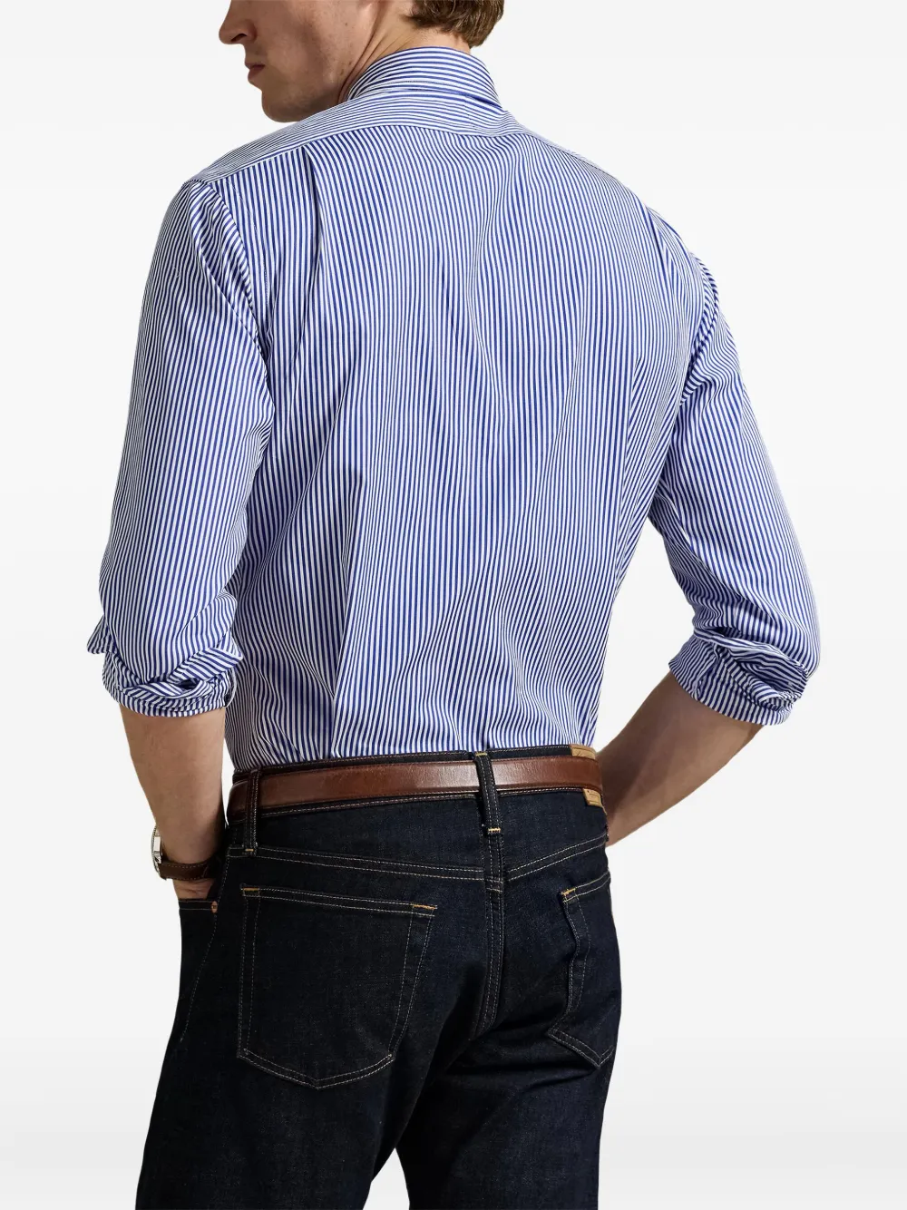 Polo Ralph Lauren Gestreept overhemd Blauw