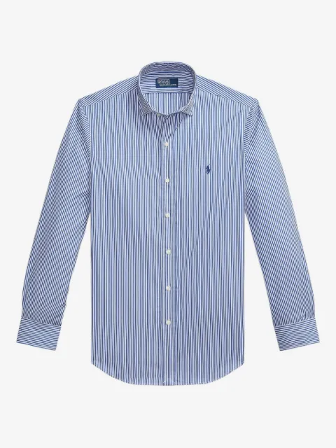 Polo Ralph Lauren Camisa listrada com mangas longas