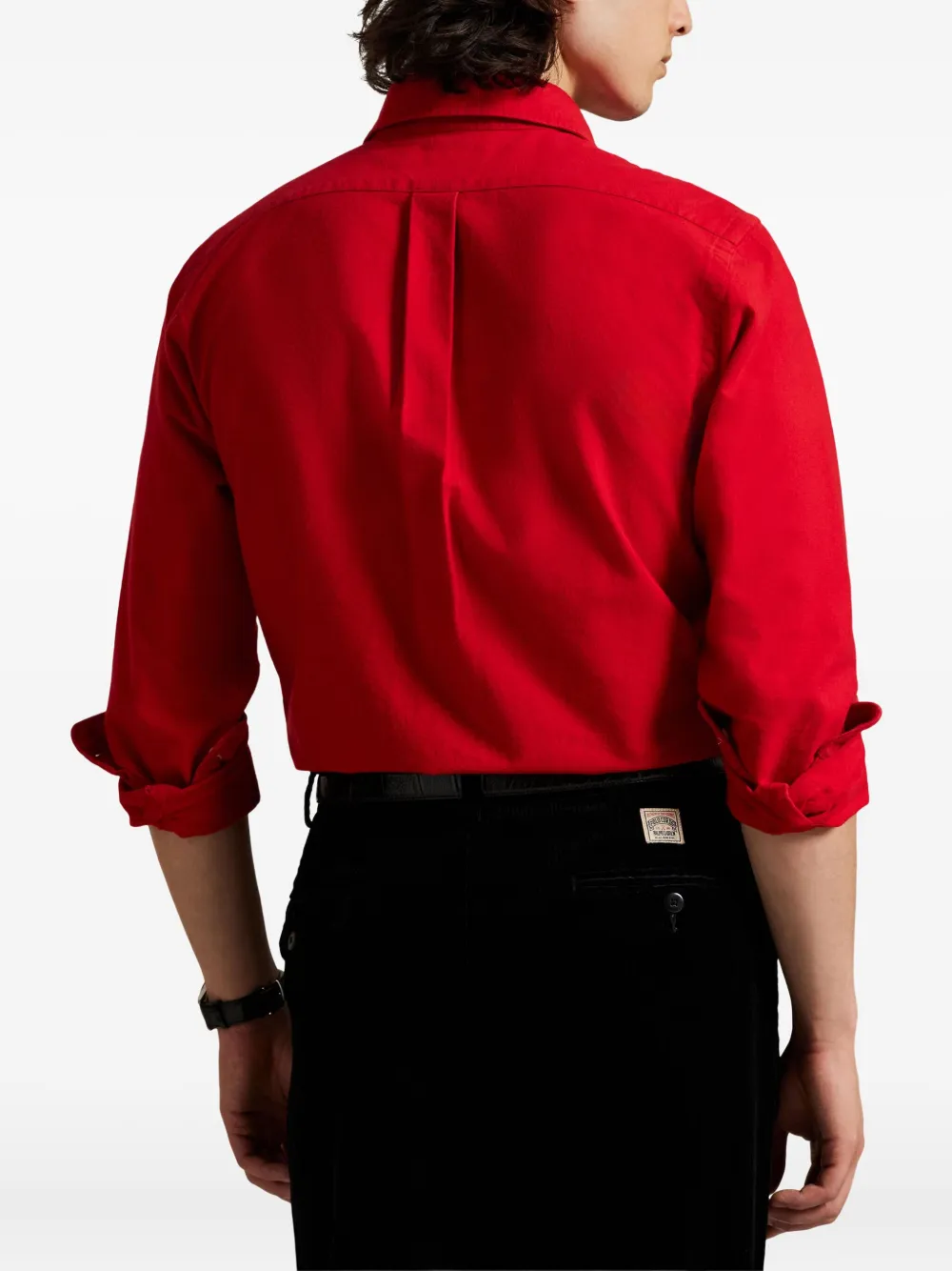 Polo Ralph Lauren Polo Bear overhemd met zak Rood