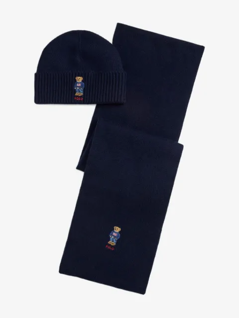 Polo Ralph Lauren mascada con motivo Polo Bear