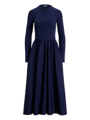 Polo Ralph Lauren ケーブルニット マキシドレス | ブルー | FARFETCH JP
