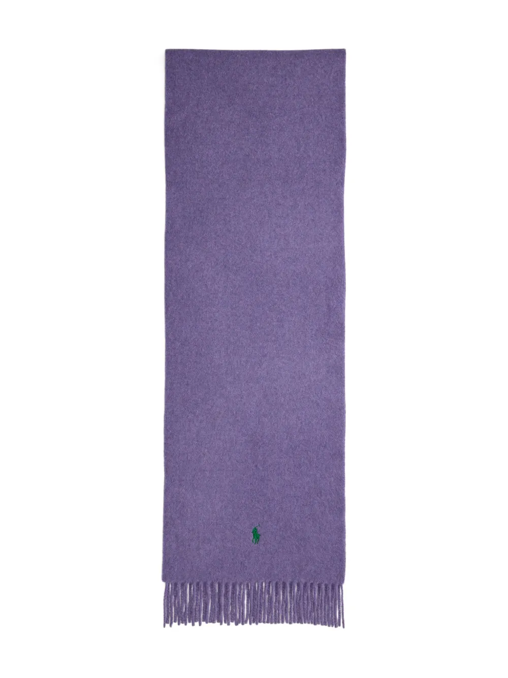 Polo Ralph Lauren Wool Scarf In Purple