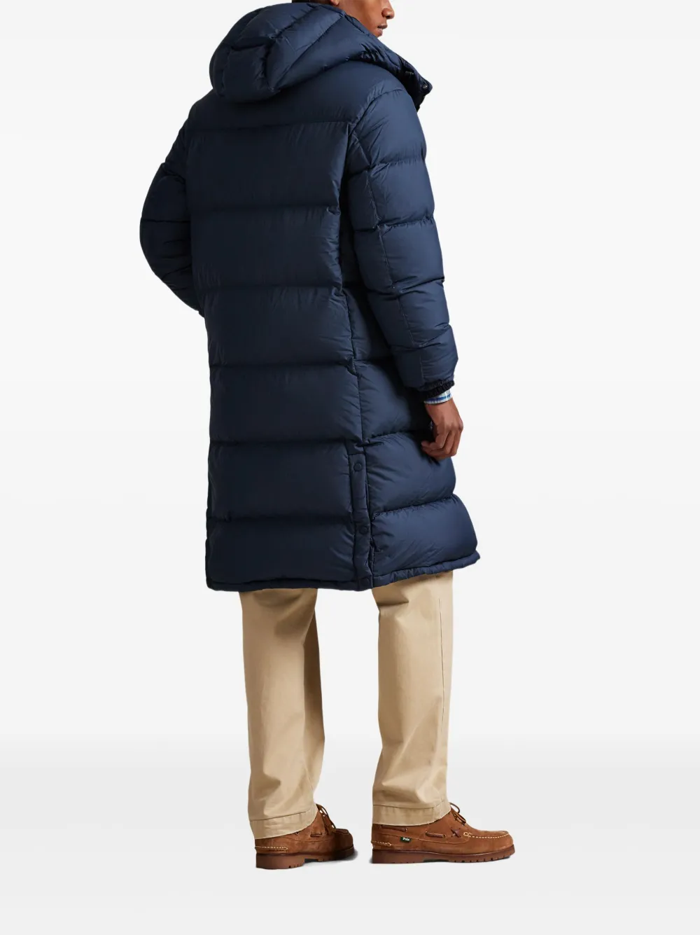 Polo Ralph Lauren Bomberjack met capuchon Blauw