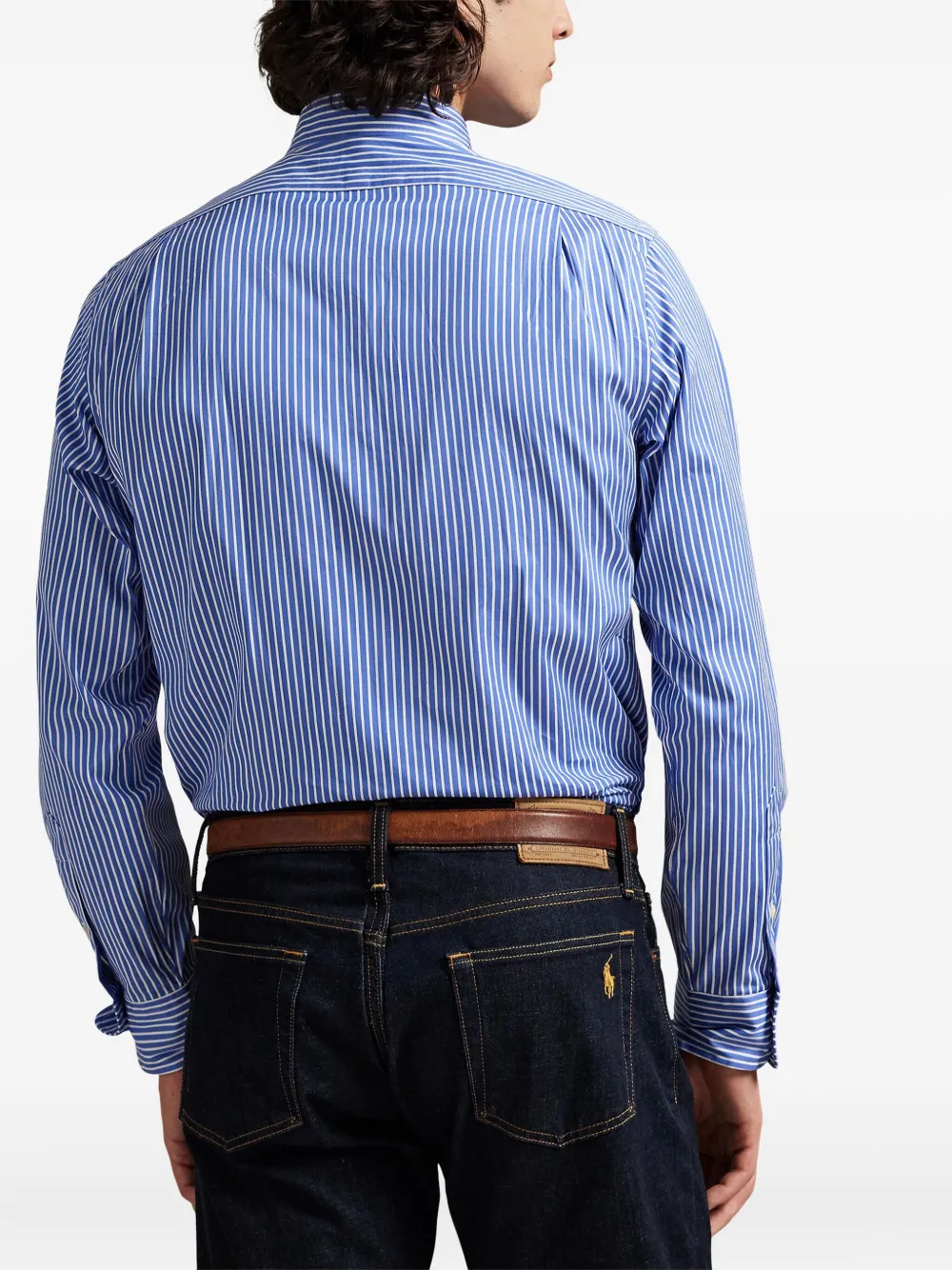 Polo Ralph Lauren Gestreept overhemd Blauw