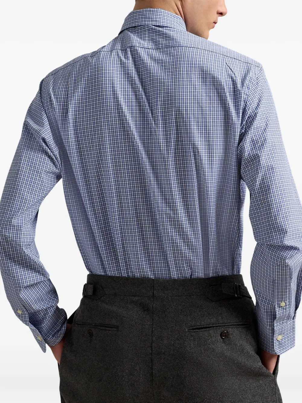 Polo Ralph Lauren Geruit overhemd met lange mouwen Blauw