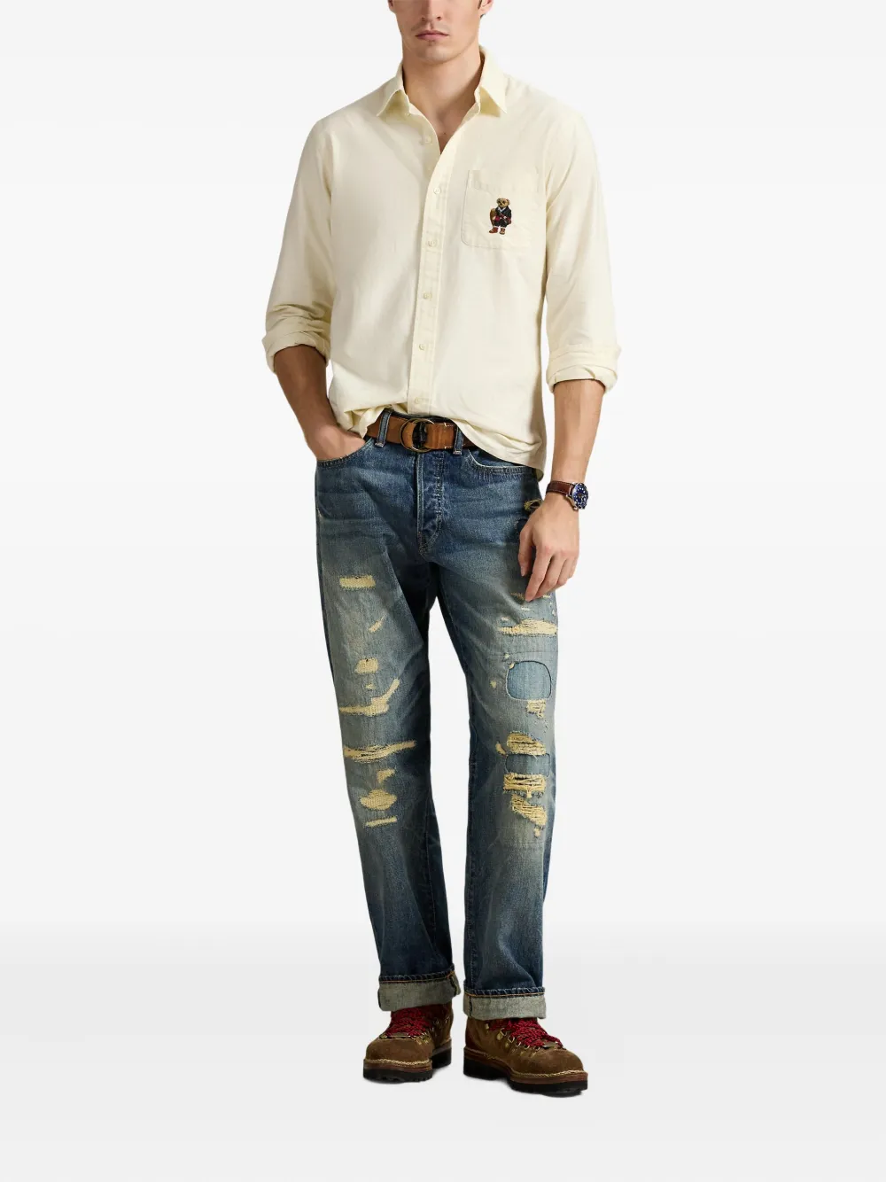 Polo Ralph Lauren Polo Bear shirt - Beige
