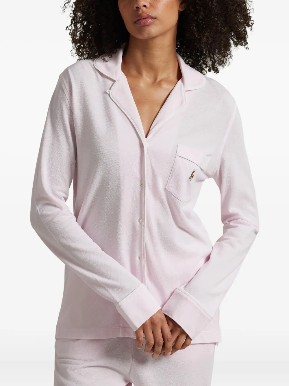 Polo Ralph Lauren Pyjama van katoenblend Roze