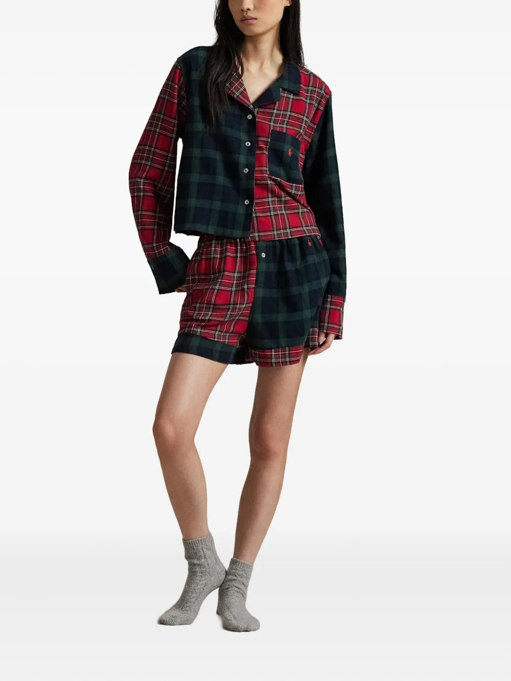  Polo Ralph Lauren Tartan Pyjama Set - Black Watch/stuart 