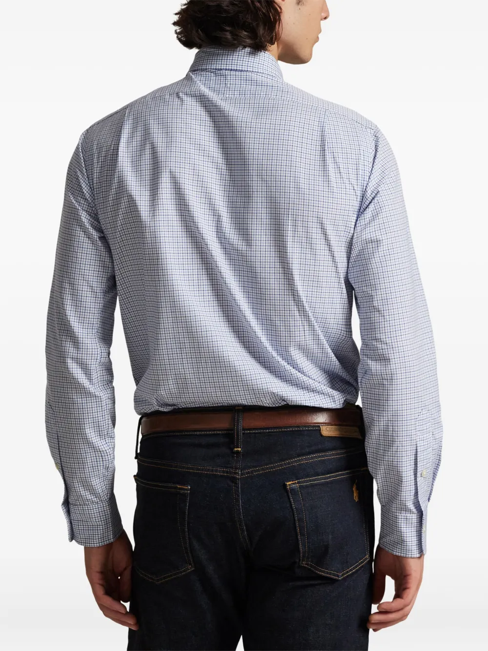 Polo Ralph Lauren Popeline overhemd met lange mouwen Wit