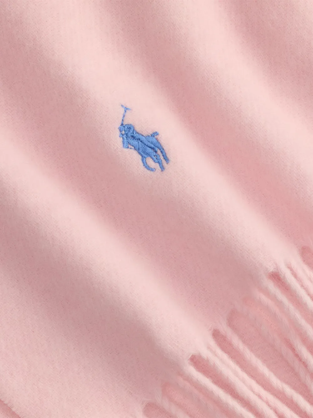 Polo Ralph Lauren fringed scarf - Roze