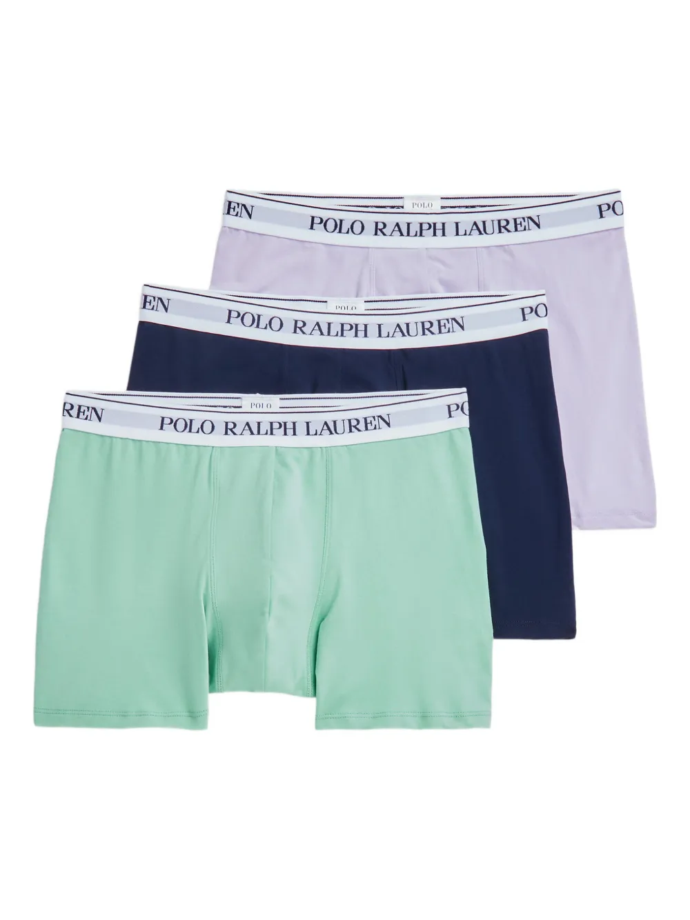 Polo Ralph Lauren Set 3 boxer con banda logata - Bianco